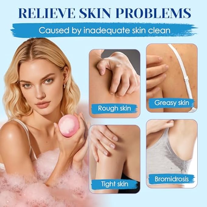 HOUSN Flower Fragrance Bath Bombs for Women Bath Bombs for Women 6 Pieces Gift Set 100 g Each for Moisture and Relaxation Perfect Bath Bomb Gift Idea - Image 3